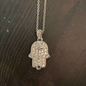 Nadir hamsa hand Necklace
